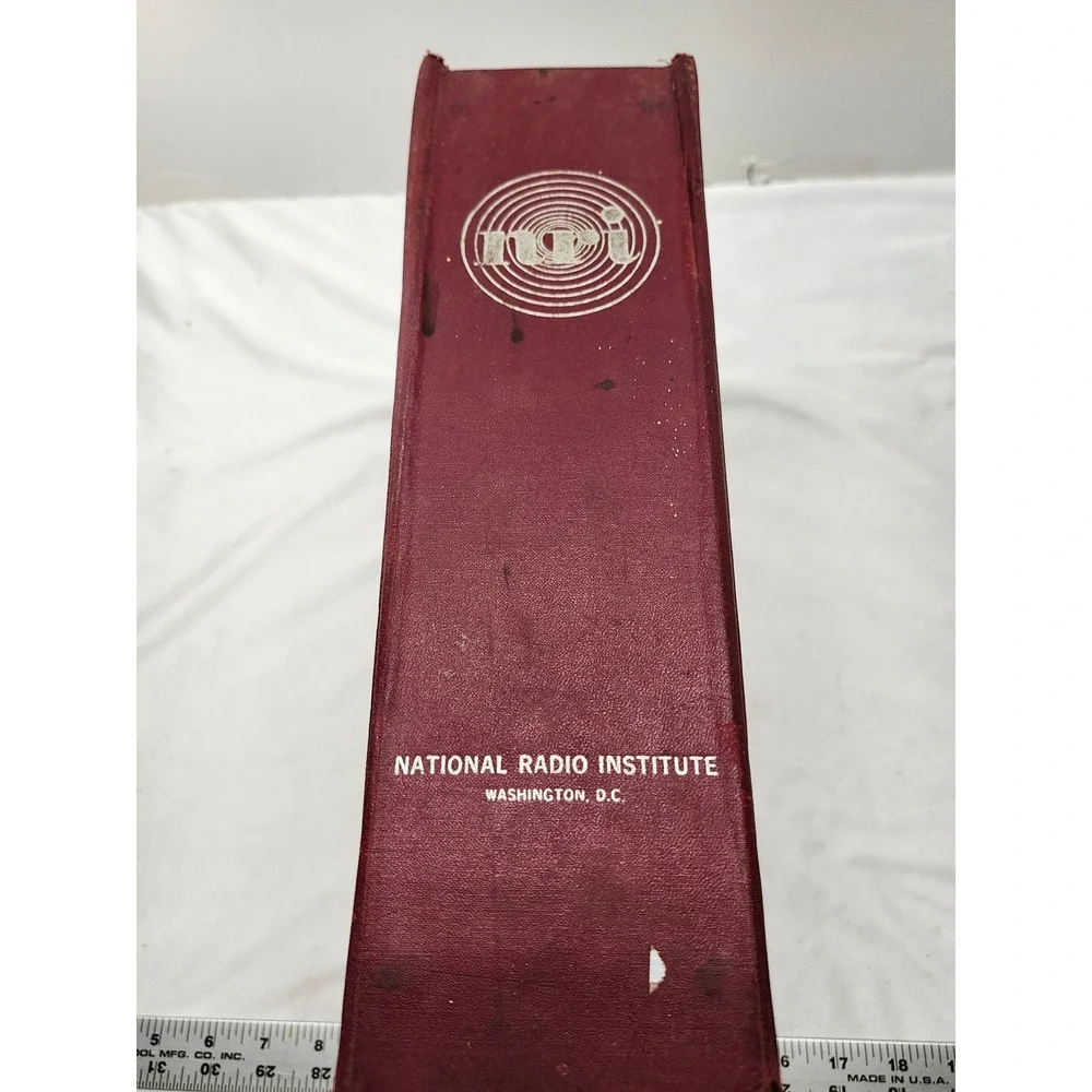 Vintage 1966 National Radio Institute NRI Appliance Servicing Technical Binder
